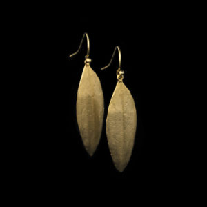 Cordyline Leaf Wire Earrings