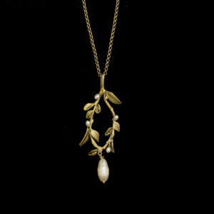 Victorian Vine 20" Adj. Oval Pendant