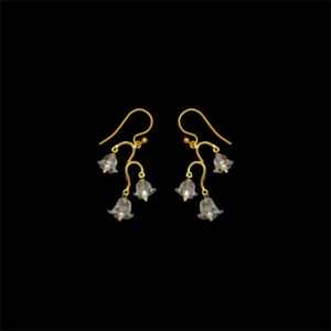 Lily of the Valley Dainty Wire Earrings