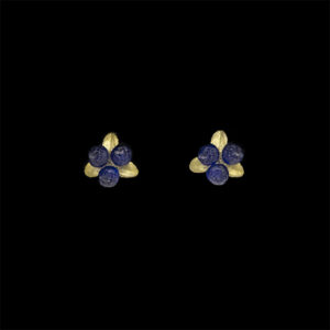 Petite Blueberry Post Earrings