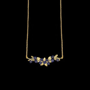 Petite Blueberry 16" Adj. Bar Pendant