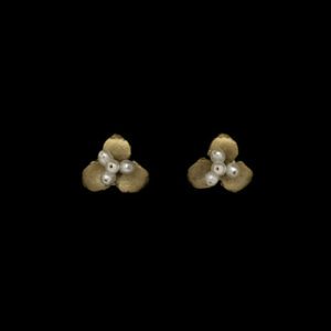 Pachysandra Stud Earrings