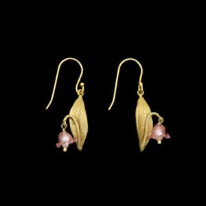 Lily of the Valley Multi Color Wire Earrings