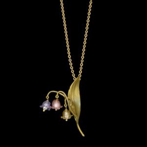 Lily of the Valley Multi Color 16" Adj. Pendant