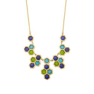 Honeycomb 16" Adj. Neck-Colbalt, Green, Turquoise