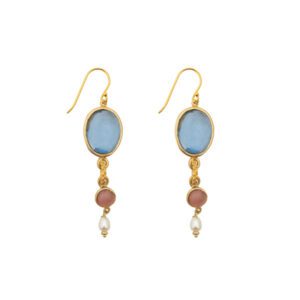 Neo-Baroque Pearl Drop Earrings