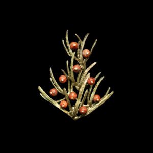Asparagus Vine Brooch