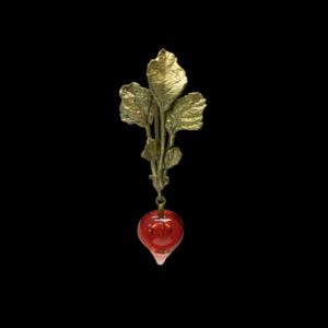 Radish Brooch
