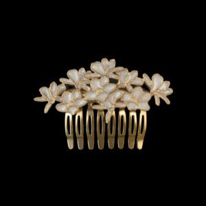 Plique-á-jour Blossom Hair Comb